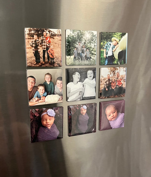 2"x2" Custom Photo Magnets